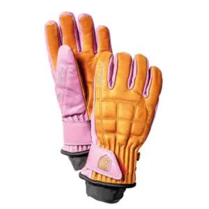 헤스트라 여성 스키 프로 가죽 장갑 보드 스포츠 S BNA