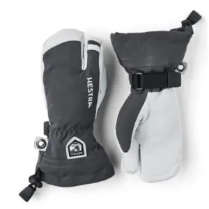 헤스트라 스키 삼지 장갑 초등 고학년 학생 그레이 7 BNA