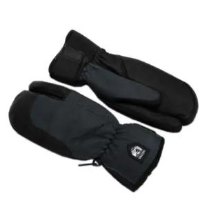 헤스트라 여성 삼지 스키 장갑 숏 그레이 블랙 XXS BNA