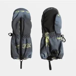 퀵실버 유아 어린이 초등 스키 썰매 장갑 긴목 방수 M BNA