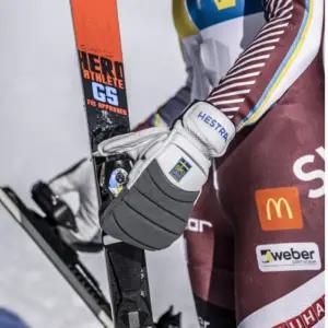 헤스트라 여성 스키 보드 벙어리 장갑 레이싱 썰매 S BNA