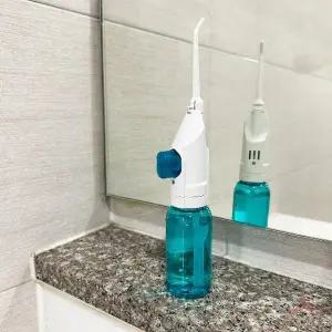 구강세정기 휴대용 수동 워터 세정기