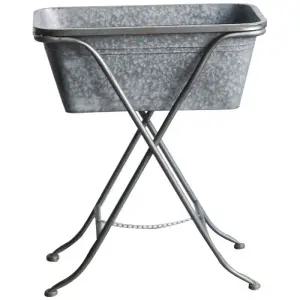 양철통 대형 양동이 바구니 화분 화분케이스 빈티지