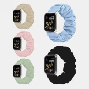 하이뷰 2800 [5컬러] 스크런치 애플워치 스트랩 밴드 시계 시계줄 악세사리 루프 체인 10 9 8 7 se2 se3