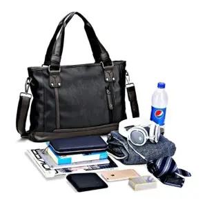 [룽스]크로스 숄더 남성캐주얼크로스백 토트백