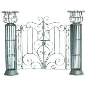 전원주택 게이트 철제 울타리 철대문 현관 주택