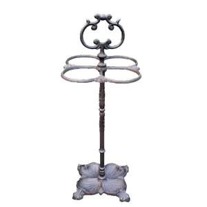 현관꾸미기 빈티지철제우산꽂이 엔틱정원소품 고급