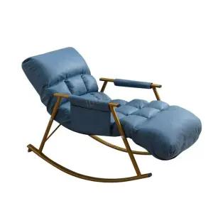 1인용 흔들의자 리클라이나 릴렉스 거실 오렌지