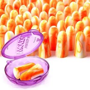 MODEX 소프트 폼 이어플러그 100쌍 Softies 수면 코골이 작업 여행 촬영을 위한 -33dB 최고 NRR 미국산