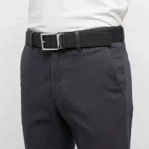 126028 직사각형 블랙 유광 벨트