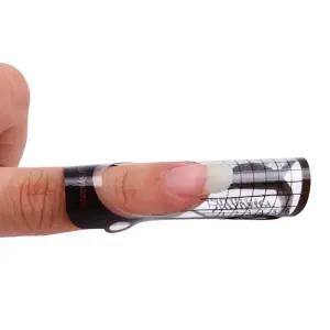 네일 폼 스티커 아트 팁 100개 연장 젤 손발용 매니큐어 도구 가짜 액세서리