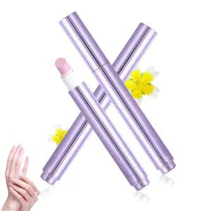 VocdFing 3-in-1 네일 케어 펜 손톱용 큐티클 오일 업그레이드 행니용 세라믹 팁이 있는 푸셔 건조 및