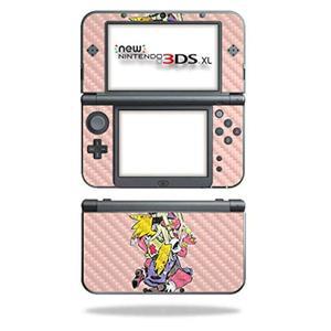 닌텐도 뉴 3DS XL (2015)용 마이티스킨 탄소 섬유 스킨 - 그루지 엔젤 | 보호, 내구성 있는 질감의 마감 쉽게 적용, 제거 및 스타일 변경 가능 미국산