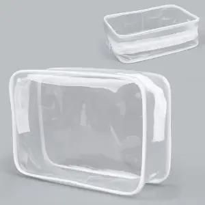 [룽스]파우치 PVC 케이스 화장품 소품 여행파우치