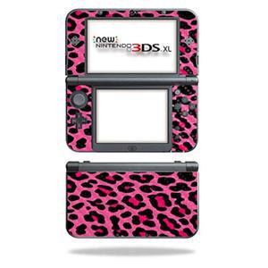 마이티스킨즈 닌텐도 뉴 3DS XL (2015) - 핑크 레오파드 | 보호, 내구성 있는 질감의 탄소 섬유 마감 쉽게 적용, 제거 및 스타일 변경 가능 미국산