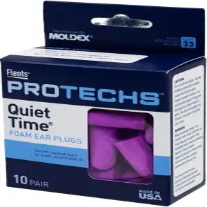 플렌츠 프로텍스 폼 이어 플러그 수면 코골이 시끄러운 소음 여행 콘서트 건설 공부 작업 촬영 NRR 33