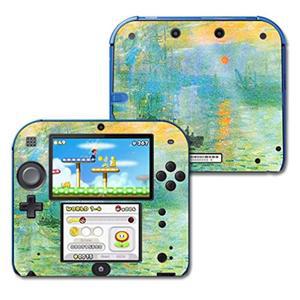 닌텐도 2DS용 마이티스킨 글로시 글리터 스킨 - 임프레션 선라이즈 | 보호, 내구성 높은 고광택 마감 쉽게 적용, 제거 및 스타일 변경 가능 미국산