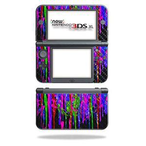 닌텐도 뉴 3DS XL용 마이티스킨 탄소 섬유 스킨 (2015) - 드립 | 보호, 내구성 있는 질감의 마감 쉽게 적용, 제거 및 스타일 변경 가능 미국산