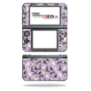 닌텐도 뉴 3DS XL (2015)용 마이티스킨 글로시 글리터 스킨 - 캣 카오스 | 보호, 내구성 높은 고광택 마감 쉽게 적용, 제거, 스타일 변경 가능 미국산