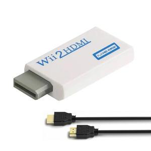 BD&M Wii에서 HDMI 어댑터, WiI에서 변환기, Wii 콘솔을 디스플레이 모니터에 연결하고 3.5mm 오디오로 모든 모드 지원