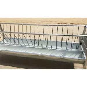 컨베이어벨트 사료통 농장 양면 가축 트로프 고무