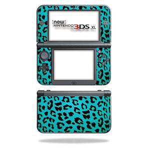 닌텐도 3DS XL (2015)과 호환되는 마이티스킨 스킨 - 청록색 레오파드 | 보호, 내구성, 독특한 비닐 데칼 랩 커버 쉽게 적용, 제거 및 스타일 변경 가능 미국산