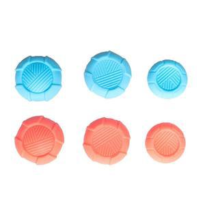 닌텐도 스위치 2용 닐로블리게임 조이콘 그립 캡, NS 2 콘솔용 썸스틱 실리콘 커버(레드 블루)