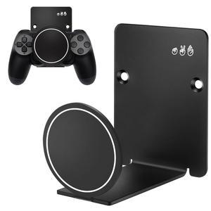 책상용 VKheroKV HL127 헤드폰 홀더 행거, 접착 스트립/스크류 포함, PS4 / PS5 Xbox PC Mac 게임 컨트롤러 행거 포함