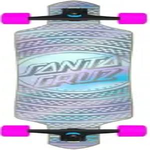 산타 크루즈 9.0 프리즘 도트 드롭 스루 크루저