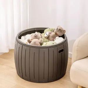 원형 야외 보관함 창고