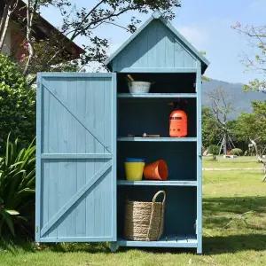 야외 창고 농기구보관함 이동식 모노오끼 정원 농기구