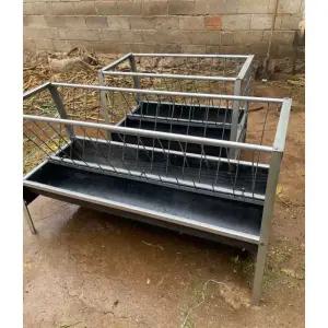 소 염소 사료통 먹이통 물마루 농장 여물 축산