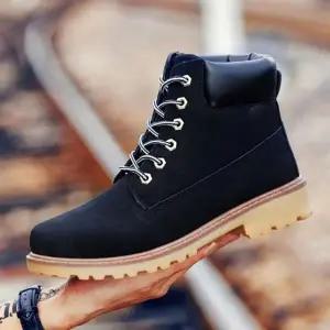 [룽스]털워커 남성신발 방한화 털신발 키높이