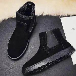 [룽스]첼시부츠 털신발 앵클 방한화 따듯한