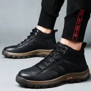 [룽스]워커 아웃도어 따듯한 등산 방한화 털신발