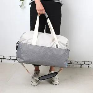 여행 스포츠 운동 가방 피크닉 보스턴 -그레이 보스턴백 여행용보스턴 트레블 더플백