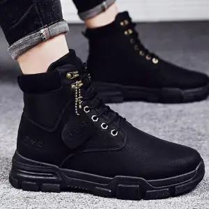 [룽스]하이탑 워커 슈즈 키높이 남성신발 발목