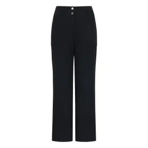 MARTINE GOLF [정상가 358000원]여성 포켓 세미와이드 바지 블랙 (QW0DSL31839)