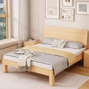 편백나무 가정용 침대 프레임 받침대 저상 원목