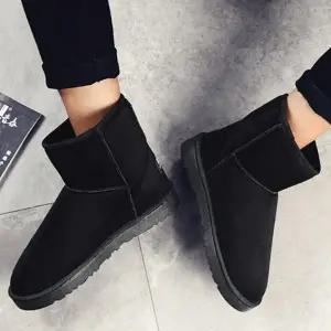 [룽스]앵클부츠 플랫 방한화 데일리 겨울