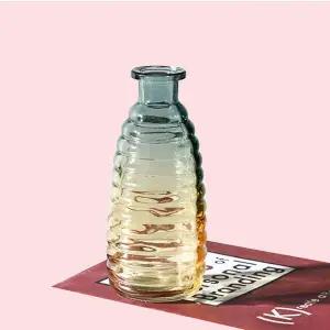 투톤 그라데이션 디퓨저 용기 (가로 주름)