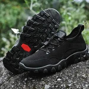 [룽스]등산 편안한남자운동화 트레킹 화 코디