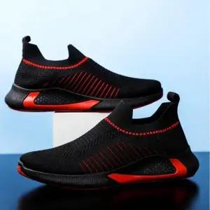 [룽스]온 쿠션 운동화 발편한 키높이 니트