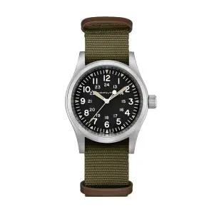 해밀턴 H69439931 카키 필드 매커니컬 38mm 남성 시계