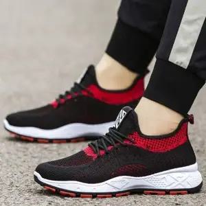 [룽스]캐주얼 워킹화 니트 남성신발 키높이