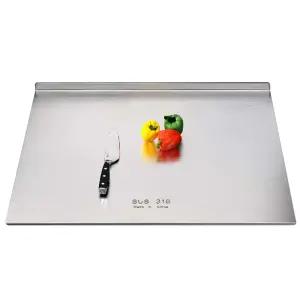 싱크대 스텐상판 미니 반죽판 키친 스테인레스 도마 주방 조리대 400x500x5