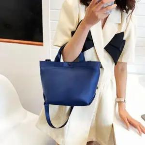 [룽스]여성토트백 끈조절 크로스가방 무지숄더백