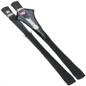 몬스 스노우 스키 보호 패브릭 소프트 슬리브 커버 와이드 오픈 이지 팩