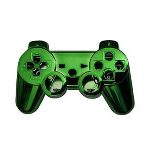 소니 플레이스테이션 3 PS3 무선 블루투스 컨트롤러 색상 녹색용 OSTENT 풀 쉘 케이스 하우징 버튼 키트