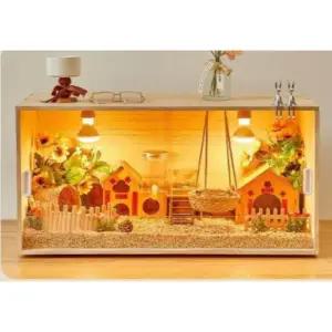 병아리 사육장 메추리 새집 놀이터 새장 날림장 육추기